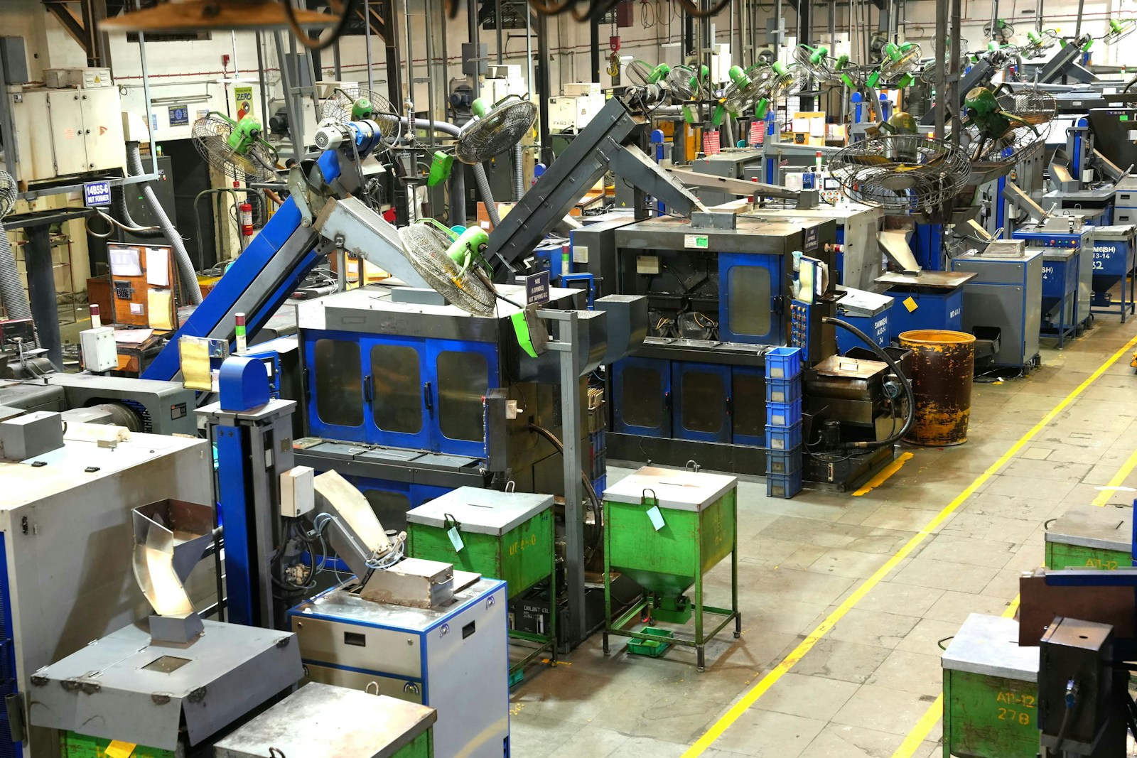 Industrial low voltage, security, and networking installation environment